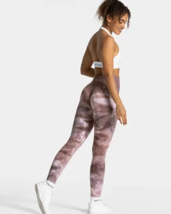 Hot Legging Tie Dye Scrunch « Earth » Femme Leggings