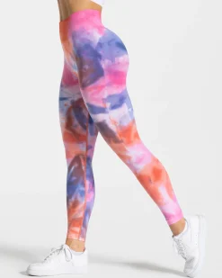 New Legging Tie Dye Scrunch « hot » Femme Leggings