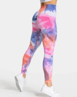 New Legging Tie Dye Scrunch « hot » Femme Leggings