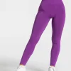 Online Legging Timeless Scrunch « violet » Femme Leggings