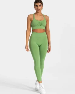 Online Legging Timeless Scrunch « olive » Femme Leggings