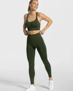 Clearance Legging Timeless Scrunch « kaki » Femme Leggings