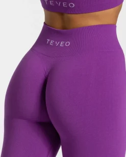 Online Legging Timeless Scrunch « violet » Femme Leggings
