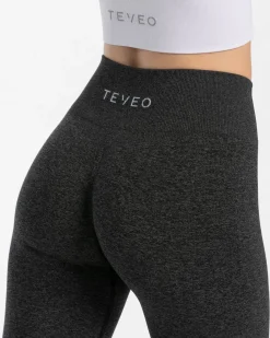 Online Legging Timeless Scrunch « gris foncé » Femme Leggings