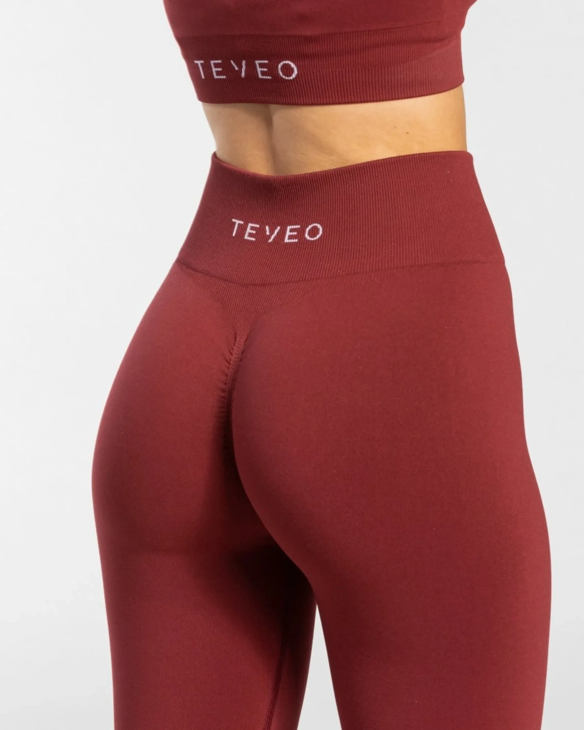 Online Legging Timeless Scrunch « bordeaux » Femme Leggings