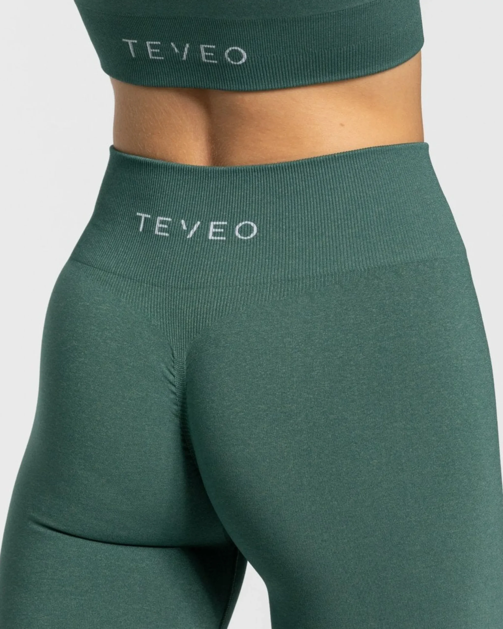 Discount Legging Timeless Scrunch « vert foncé » Femme Leggings
