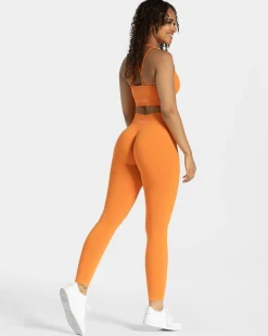Clearance Legging Timeless Scrunch « orange » Femme Leggings