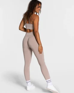 Best Legging Timeless Scrunch « poussière » Femme Leggings