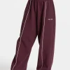 Fashion Pantalon de jogging Ignite Wide Leg « prune » Femme Pantalons De Jogging