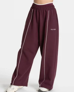 Fashion Pantalon de jogging Ignite Wide Leg « prune » Femme Pantalons De Jogging