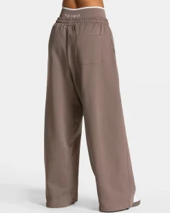 Discount Pantalon de jogging Ignite Wide Leg « moka » Femme Pantalons De Jogging