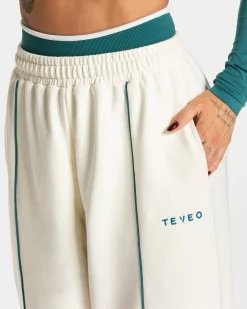 Hot Pantalon de jogging Ignite Wide Leg « Off White » Femme Pantalons De Jogging