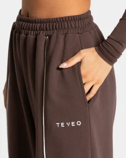 Hot Pantalon de jogging Ignite Wide Leg « Espresso » Femme Pantalons De Jogging