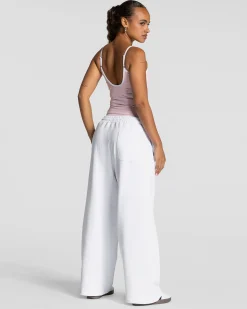 Best Pantalon de jogging Ignite Wide Leg « blanc » Femme Pantalons De Jogging