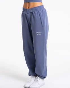 New Pantalon de jogging oversize Fearless V-Shape « bleu » Femme Pantalons De Jogging