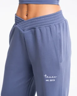 New Pantalon de jogging oversize Fearless V-Shape « bleu » Femme Pantalons De Jogging