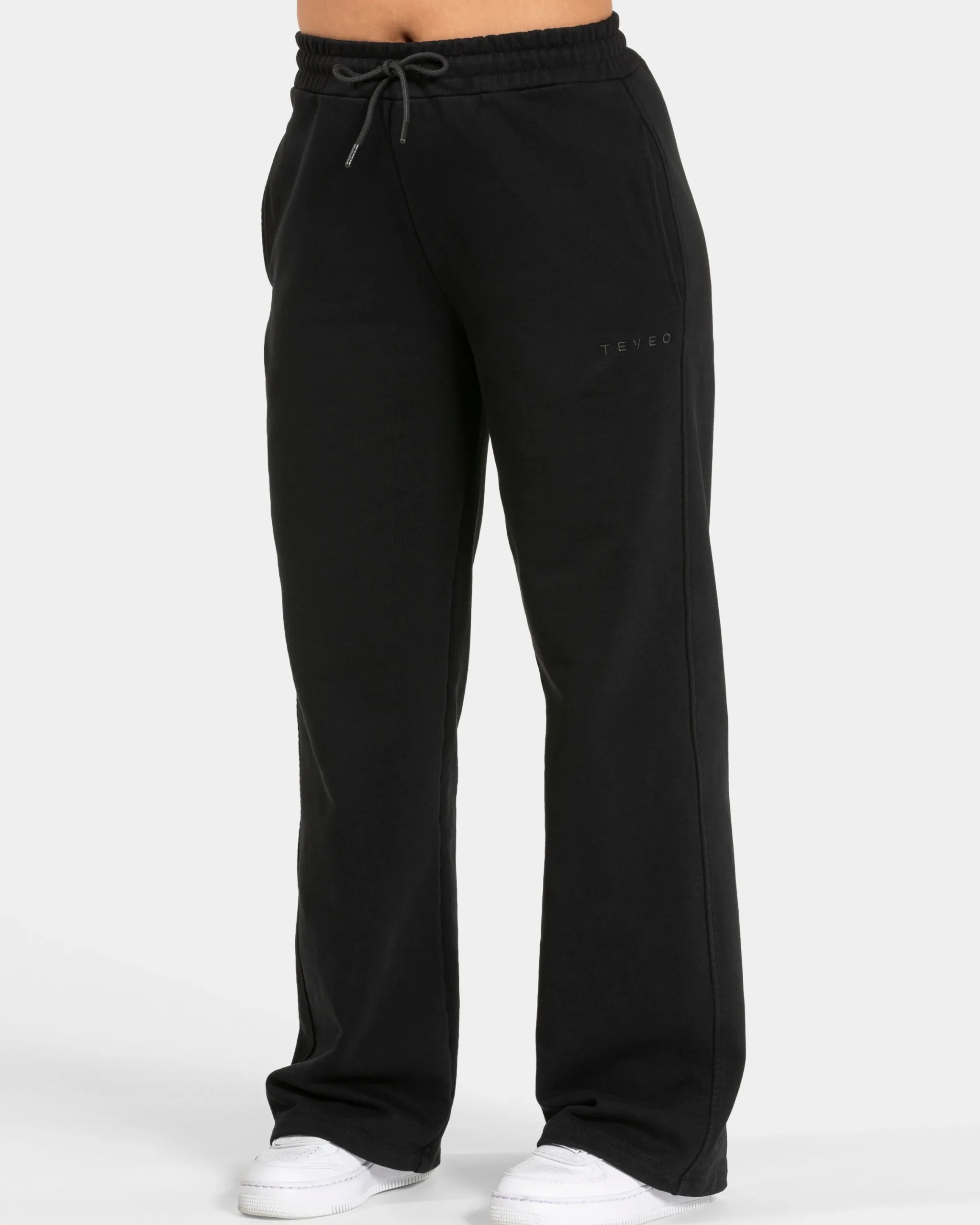 Clearance Pantalon de jogging RI’VAIV Straight Leg « noir » Femme Pantalons De Jogging