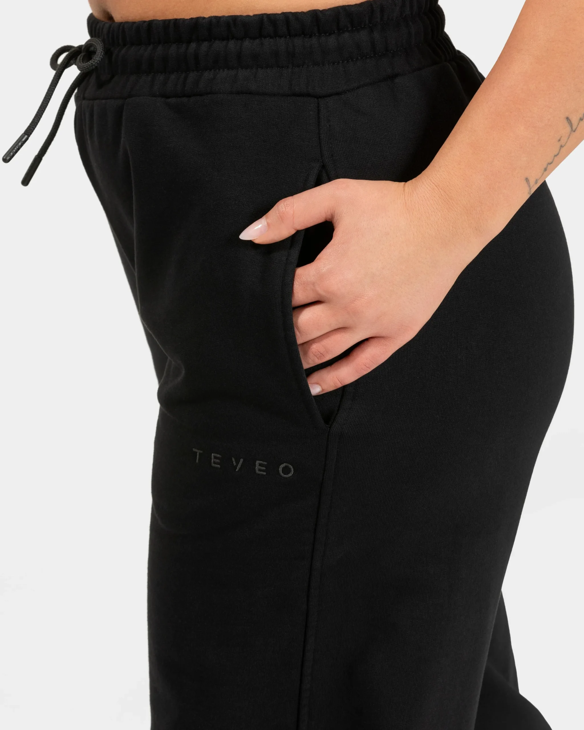 Clearance Pantalon de jogging RI’VAIV Straight Leg « noir » Femme Pantalons De Jogging
