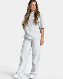Clearance Pantalon de jogging Straight Leg RI’VAIV femmes « gris clair » Femme Pantalons De Jogging