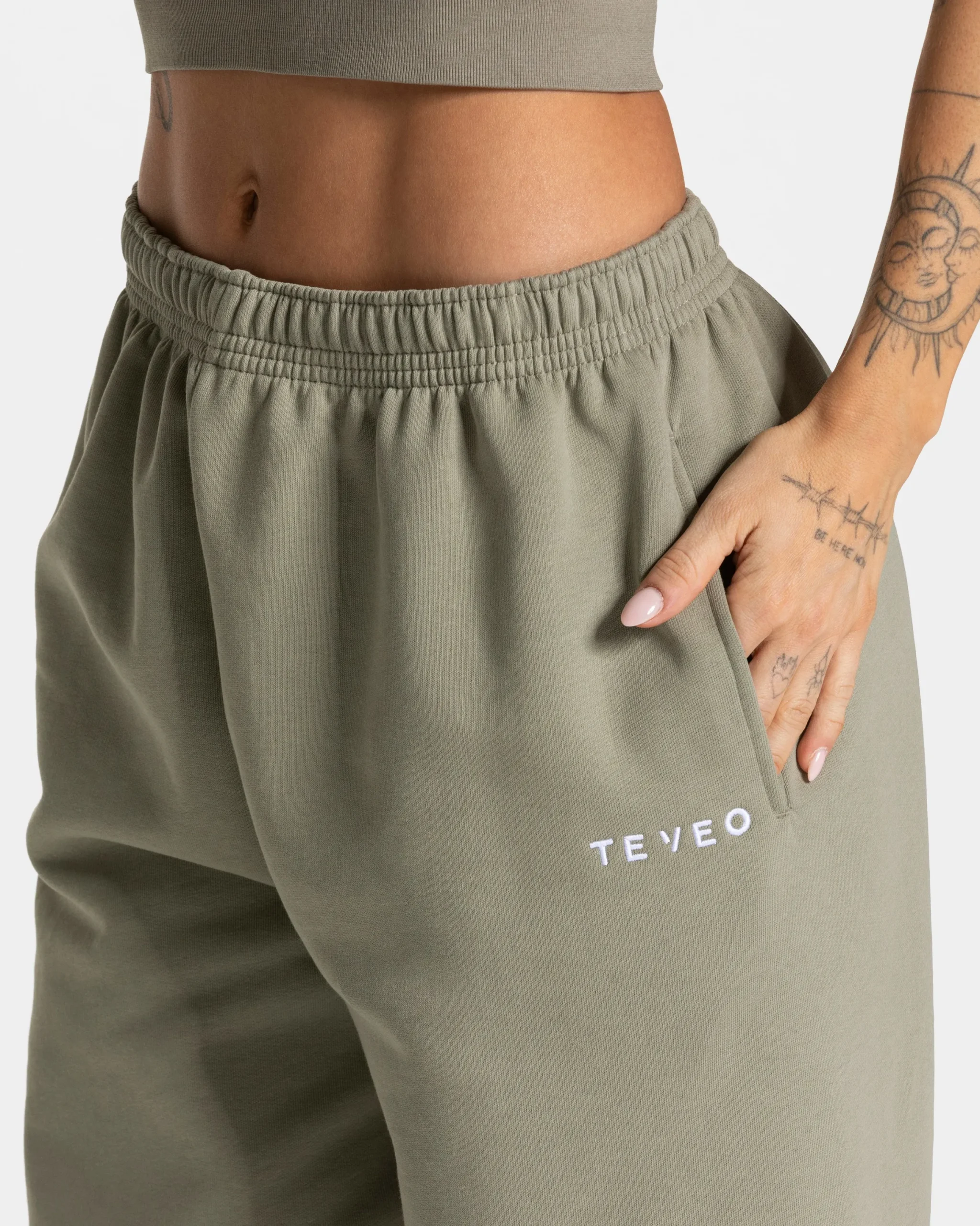 Online Pantalon de jogging Timeless Pro « kaki » Femme Pantalons De Jogging
