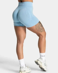 Discount Short Acid Covert scrunch « bleu layette » Femme Shorts