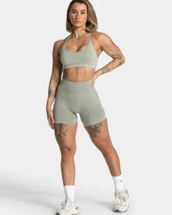 Best Short Acid Covert scrunch « vert sauge » Femme Shorts