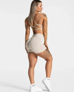 New Short Acid Covert Scrunch « Sand » Femme Shorts