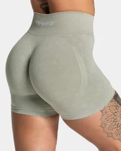 Best Short Acid Covert scrunch « vert sauge » Femme Shorts