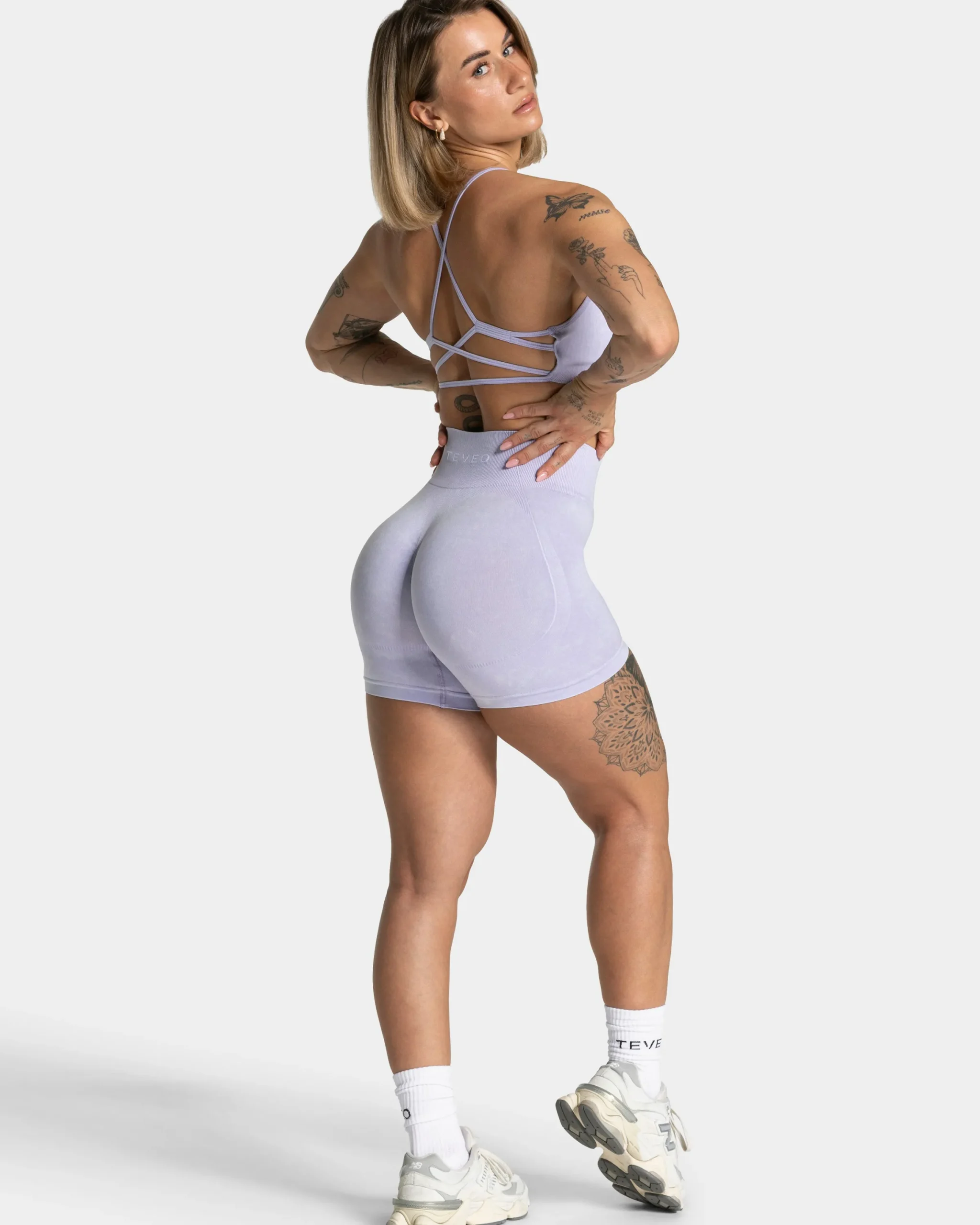 Clearance Short Acid Covert scrunch « lilas » Femme Shorts