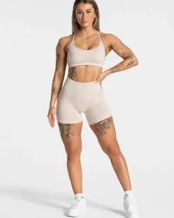New Short Acid Covert Scrunch « Sand » Femme Shorts