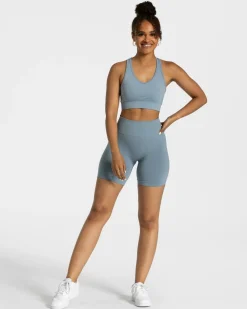 Outlet Short Classy « bleu acier » Femme Shorts
