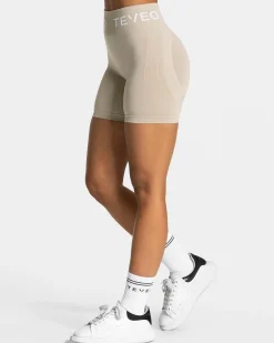 Best Short Covert Scrunch Signature « Latte » Femme Shorts