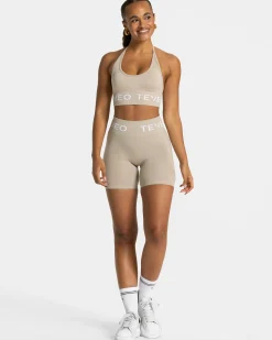 Best Short Covert Scrunch Signature « Latte » Femme Shorts