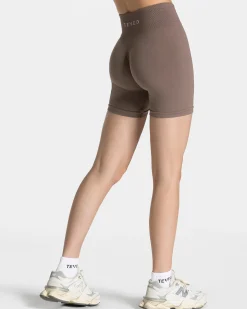 Fashion Short Covert Scrunch Timeless Pro « moka » Femme Shorts