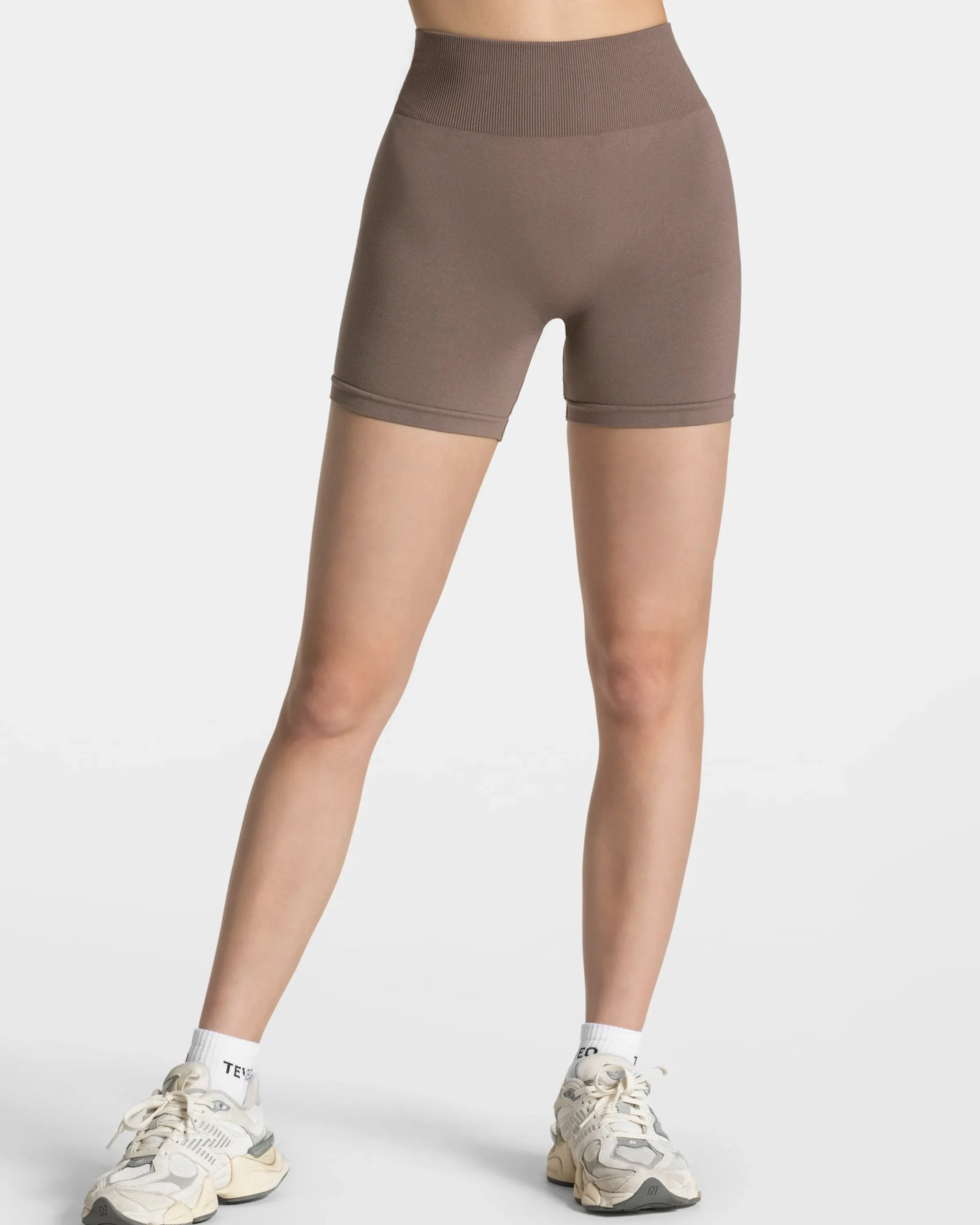 Fashion Short Covert Scrunch Timeless Pro « moka » Femme Shorts