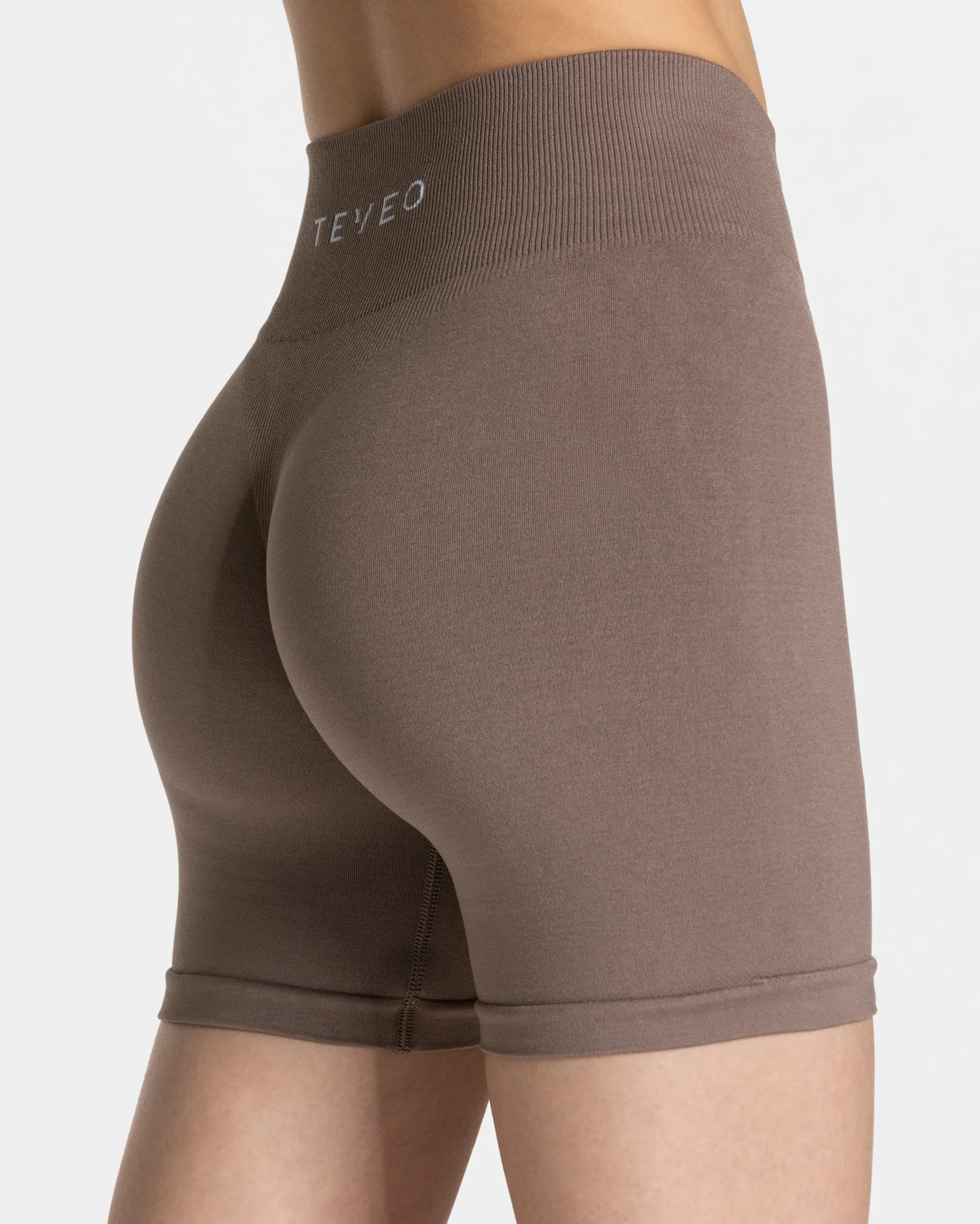 Fashion Short Covert Scrunch Timeless Pro « moka » Femme Shorts