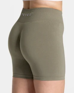 Best Short Covert Scrunch Timeless Pro « kaki » Femme Shorts