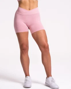 Discount Short Covert Scrunch V-Shape Fearless « rose » Femme Shorts