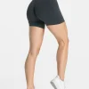Best Short dos en V Covert scrunch Essence « Ebony » Femme Shorts