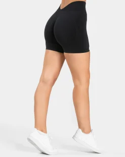 Clearance Short dos en V Covert scrunch Essence « Noir » Femme Shorts