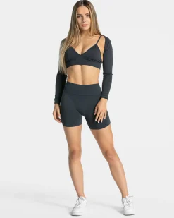 Best Short dos en V Covert scrunch Essence « Ebony » Femme Shorts