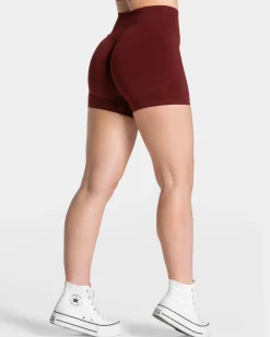 Best Short Femme Sculpt scrunch « bordeaux » Femme Shorts