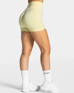 Outlet Short Femme Sculpt scrunch « jaune » Femme Shorts