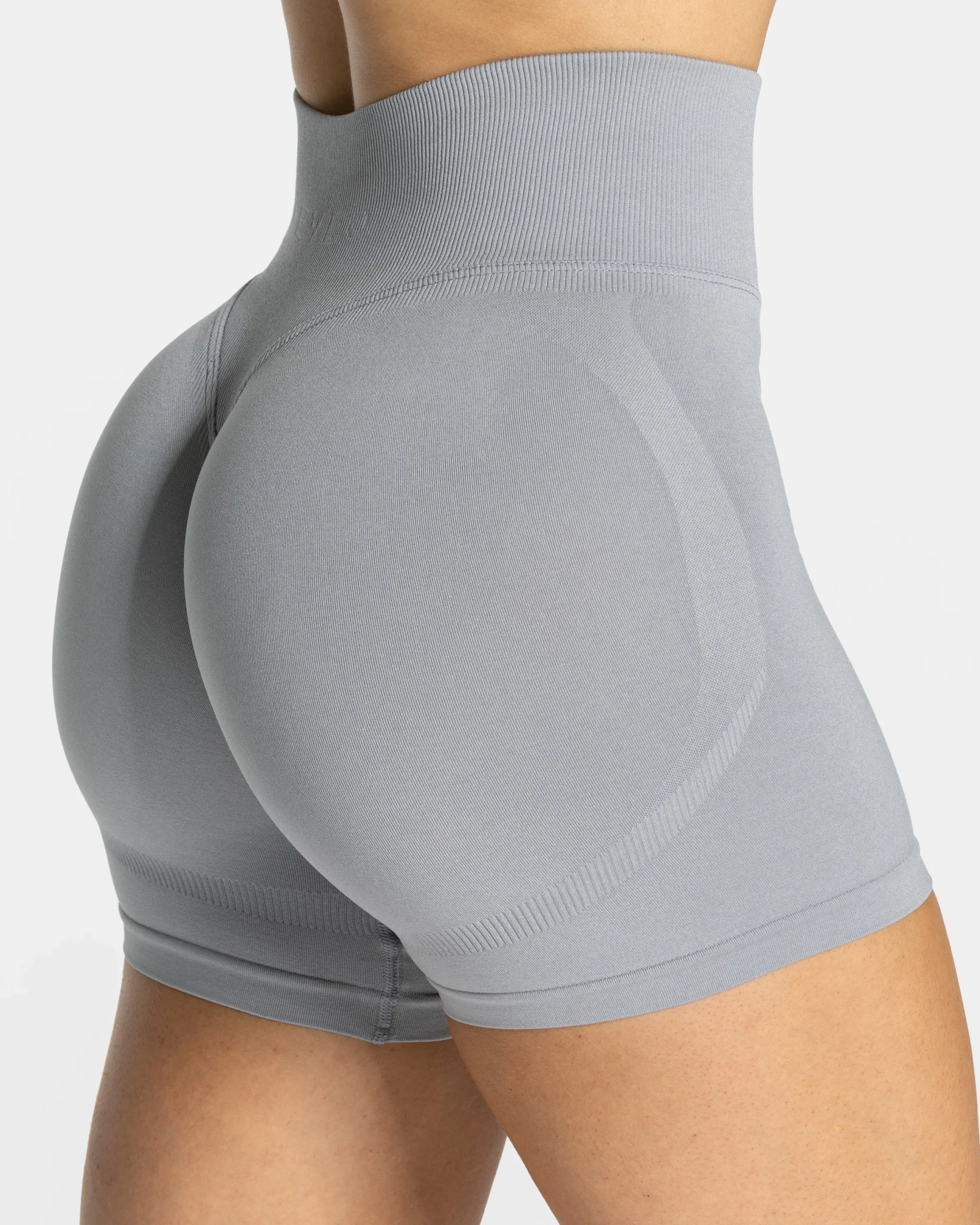 Discount Short Femme Sculpt scrunch « gris » Femme Shorts
