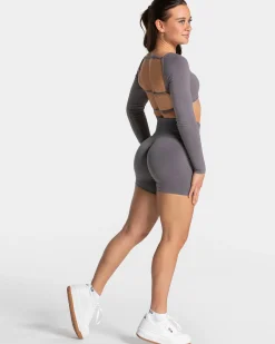 Online Short Femme Sculpt scrunch « graphite » Femme Shorts