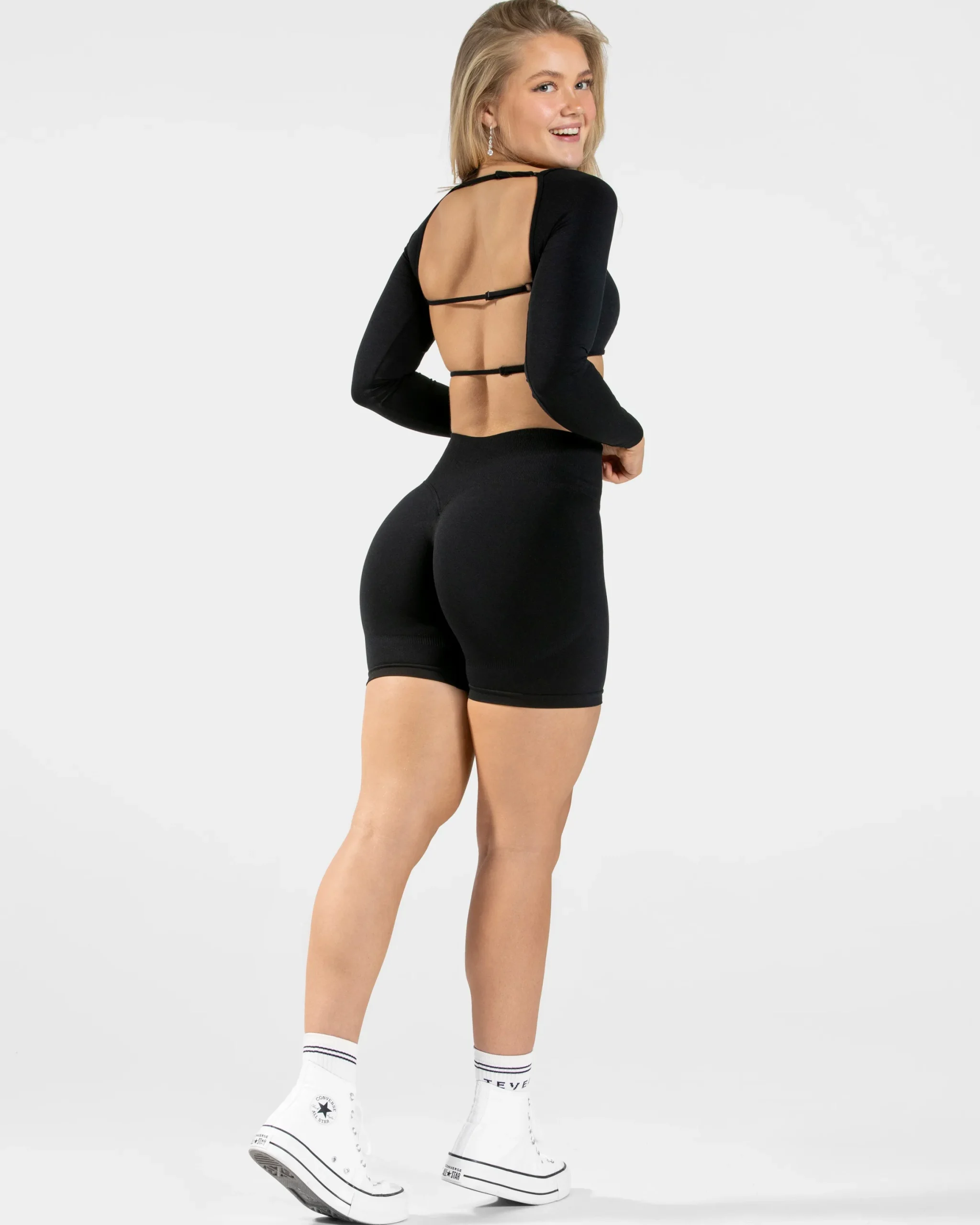 Clearance Short Femme Sculpt Scrunch « noir » Femme Shorts