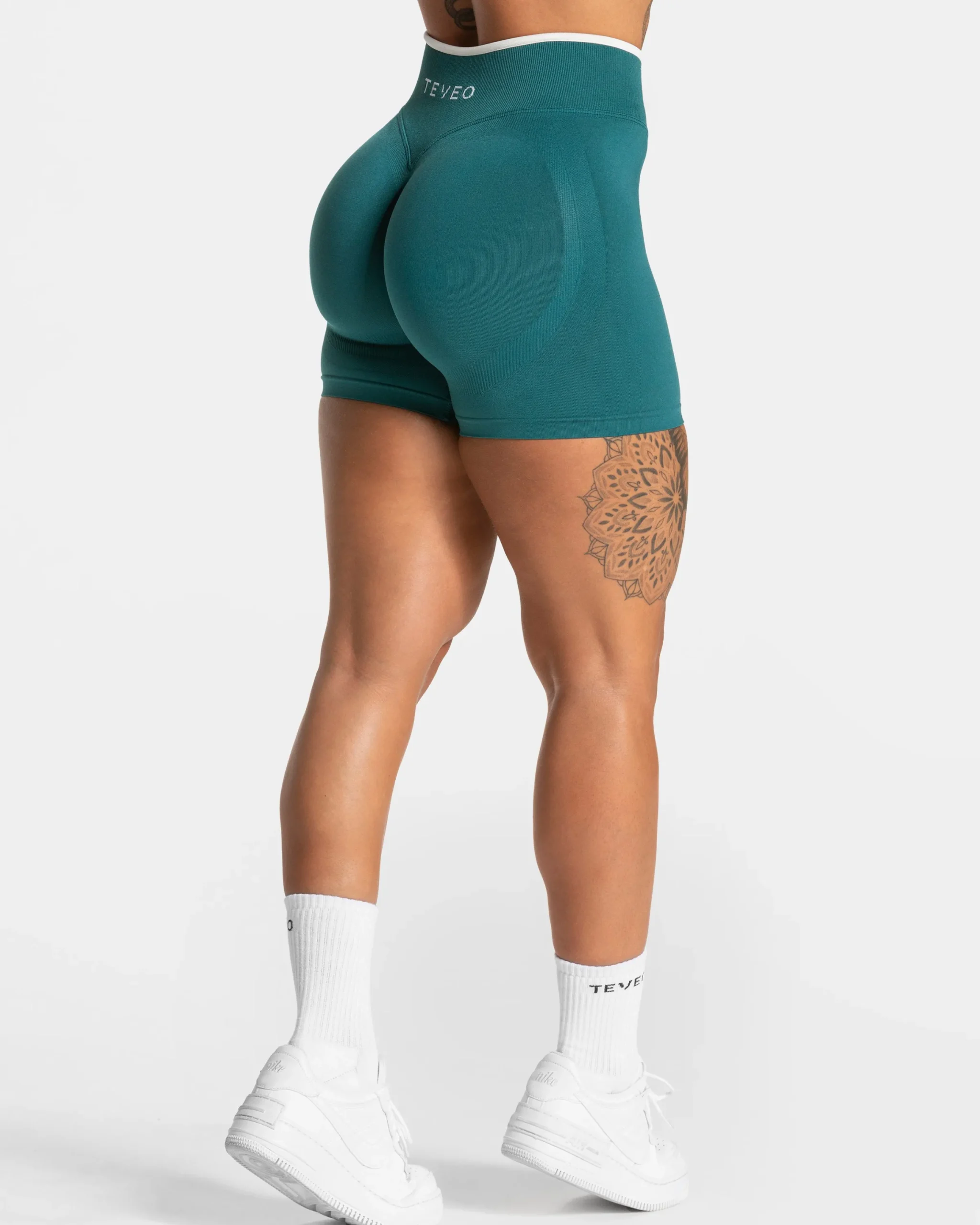 Online Short Ignite Sculpt scrunch « Petrol » Femme Shorts