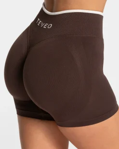 Discount Short Ignite Sculpt scrunch « Espresso » Femme Shorts