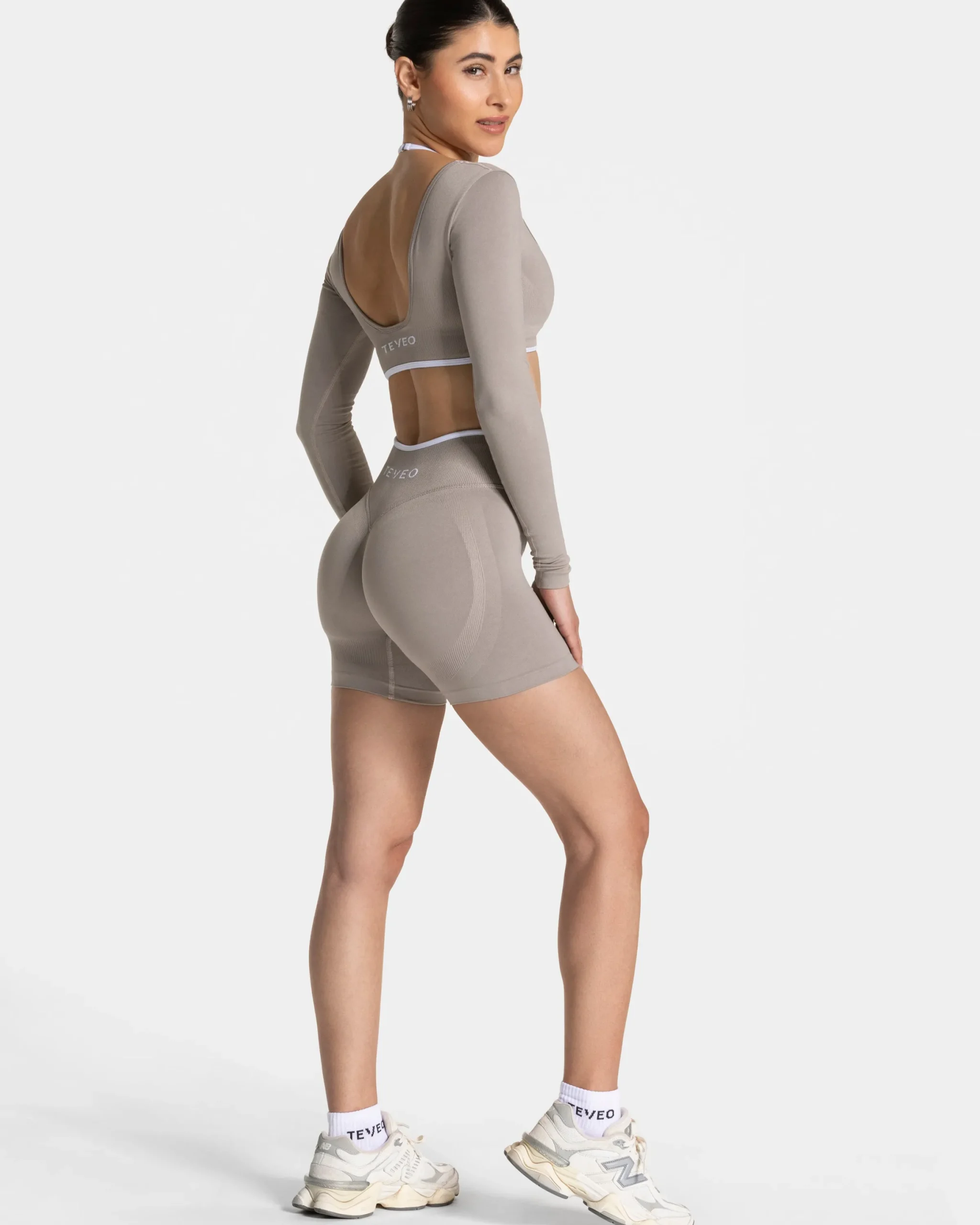 Online Short Ignite Sculpt scrunch « stone » Femme Shorts
