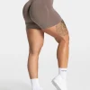 New Short Pure Covert Scrunch « moka » Femme Shorts
